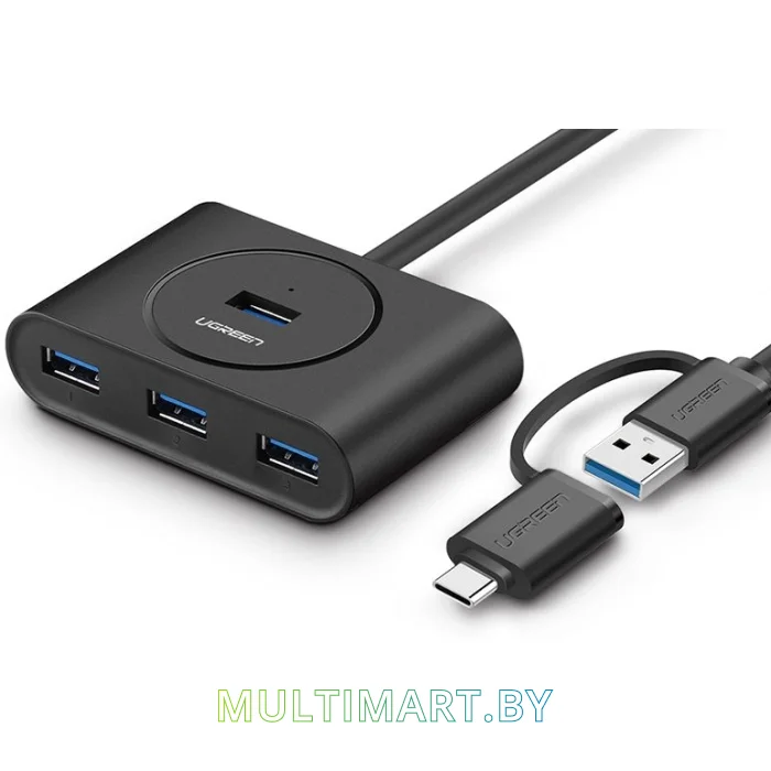 USB-хаб Ugreen CR113 40850